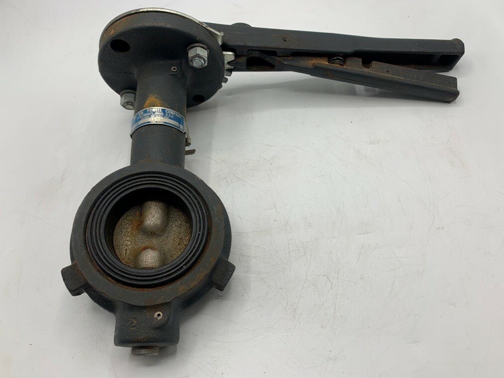 WM Powell 2” Butterfly Valve 3010-AM1
