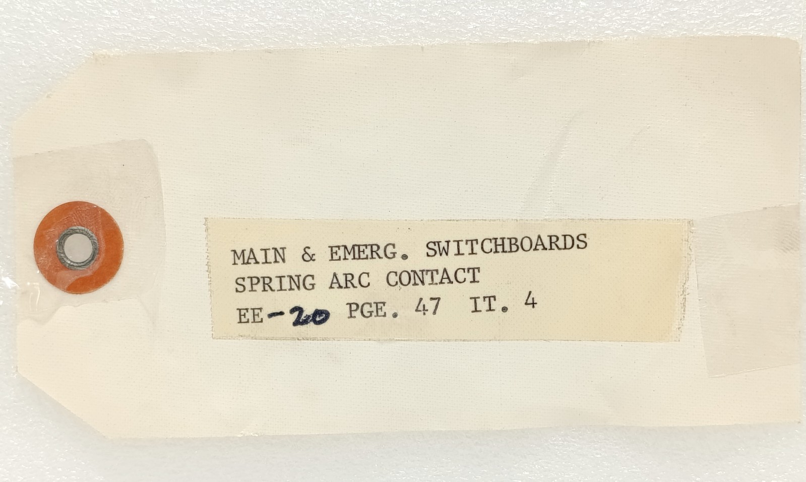 SPD 198192-A SPRING ARC CONTACT SWITCHBOARD AMOS EN.881.88.01.004 6PC NEW