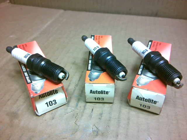 FORD Autolite 103 Spark Plug (set of 3)-New In Box