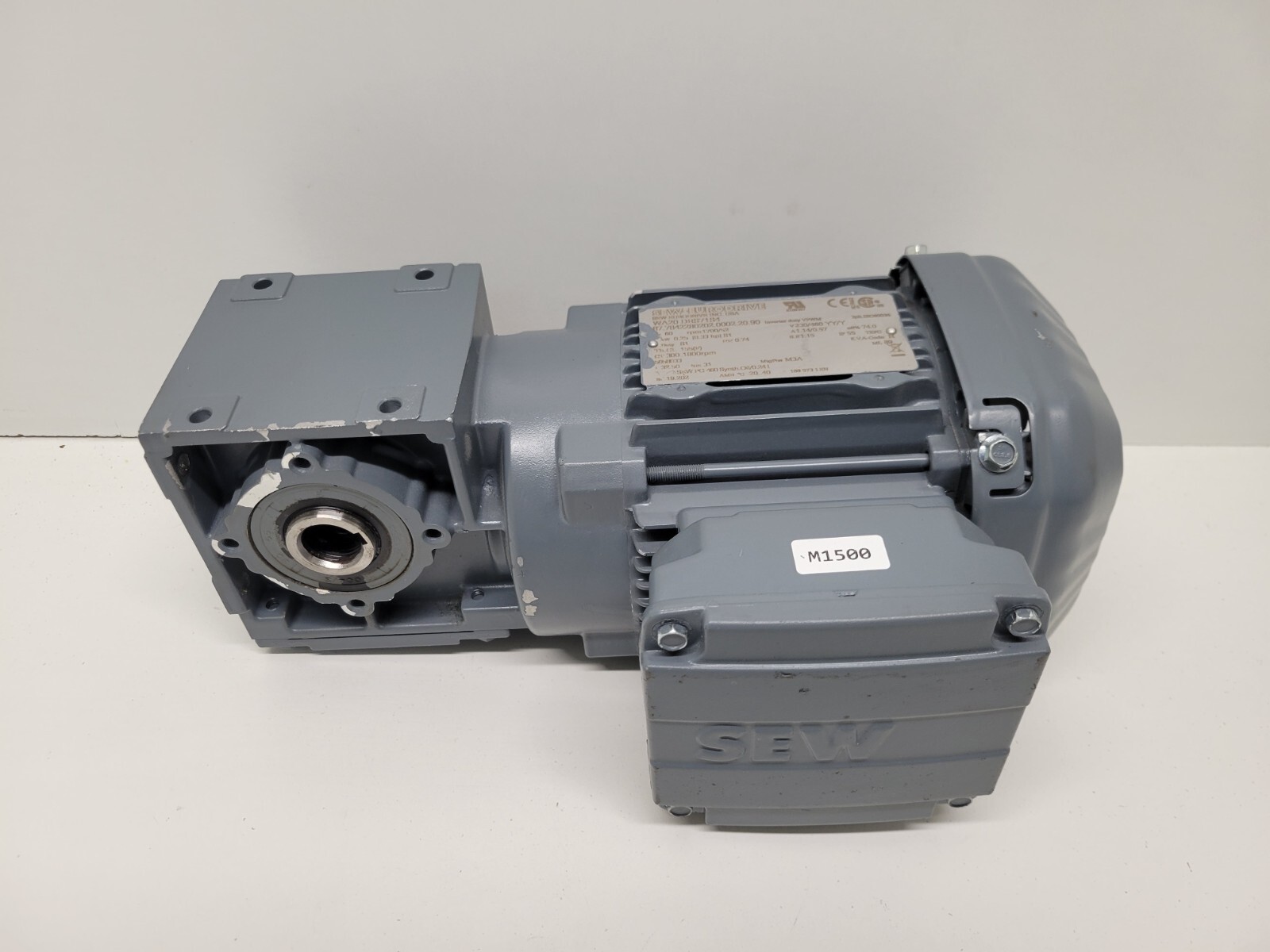 GOOD USED! SEW-EURODRIVE .25kW 230/460V 1.14/.57A GEAR MOTOR WA20-DRS71S4