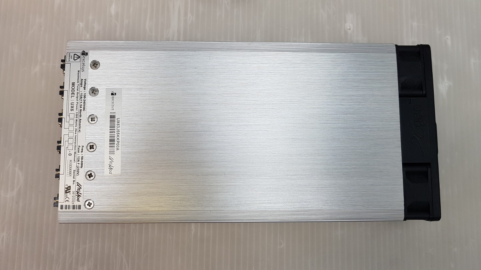 EXCELSYS UltiMod UX63J55KKP00A POWER SUPPLY