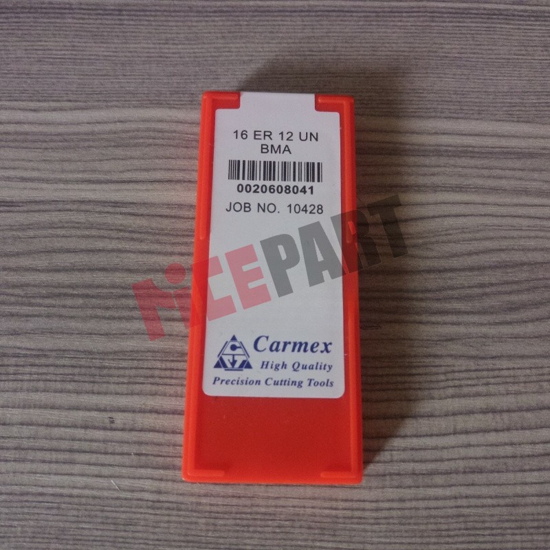 10PCS/Box Carmex threaded insert 16ER 12UN BMA