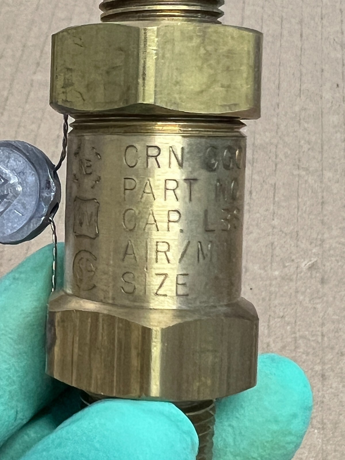 Mueller Industries AJ15502 450 Pound Pressure Relief Valve (New Old Stock)