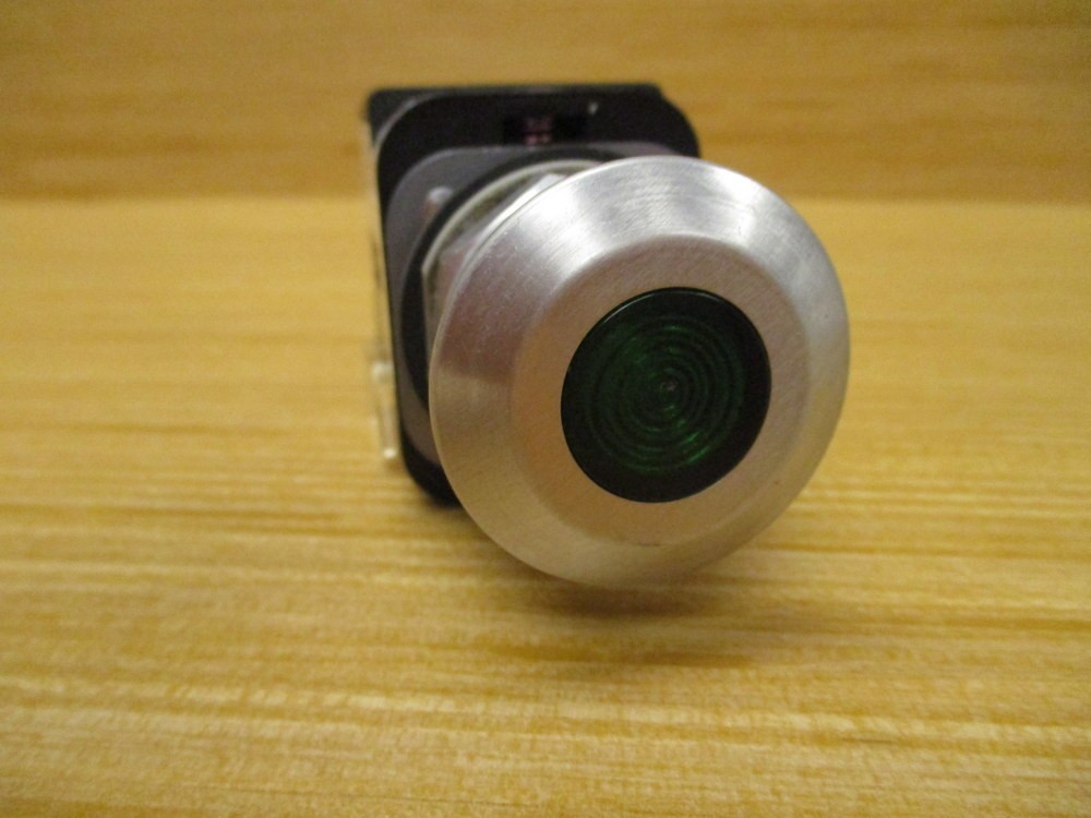 Allen Bradley 800T-FXMQH2GA7 Green Push-Pull Device