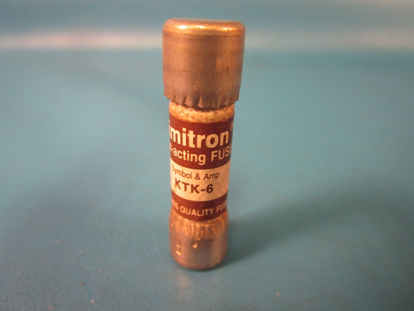 LOT OF 9 Bussmann Limitron KTK-6 Fuses, Fast Acting, Cooper