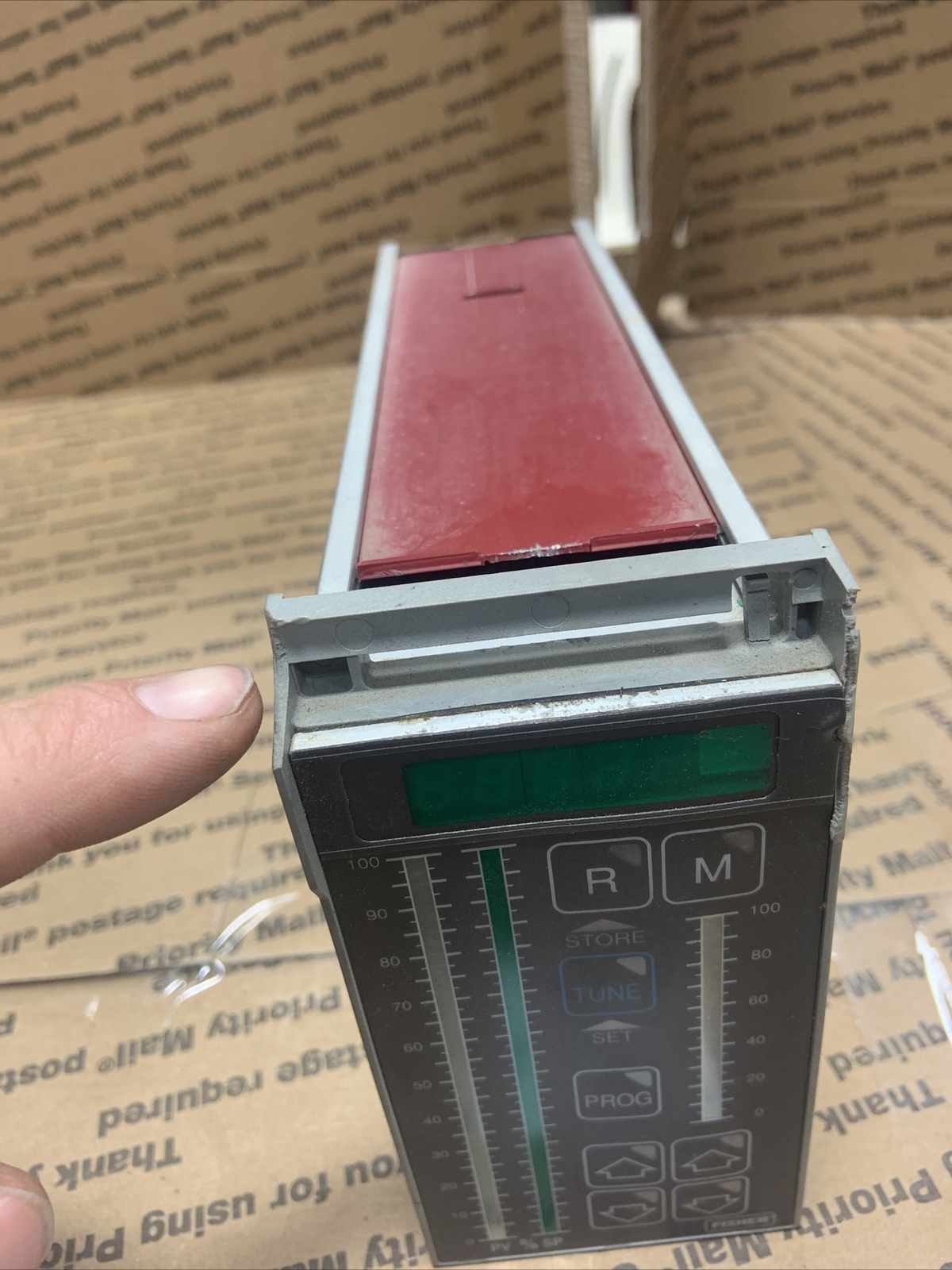 FISHER DPR900X1-A7 CONTROLLER TYPE DPR900 DPR900X1A7 12B7588X052