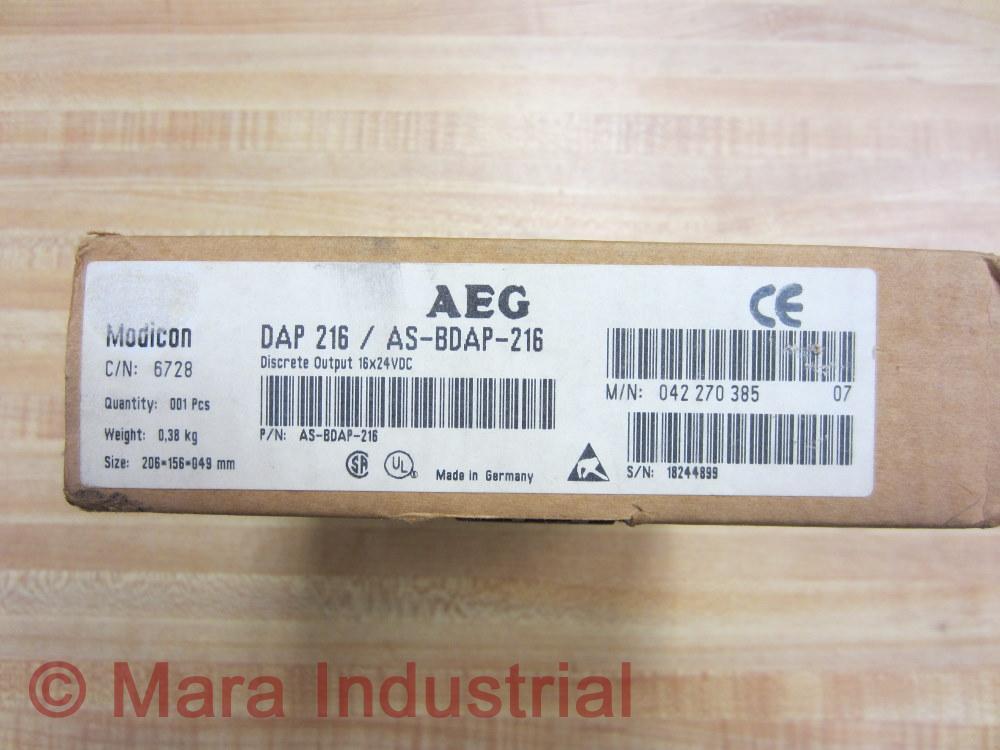 Schneider DAP 216/AS-BDAP-216 DAP216ASBDAP216 Output Module
