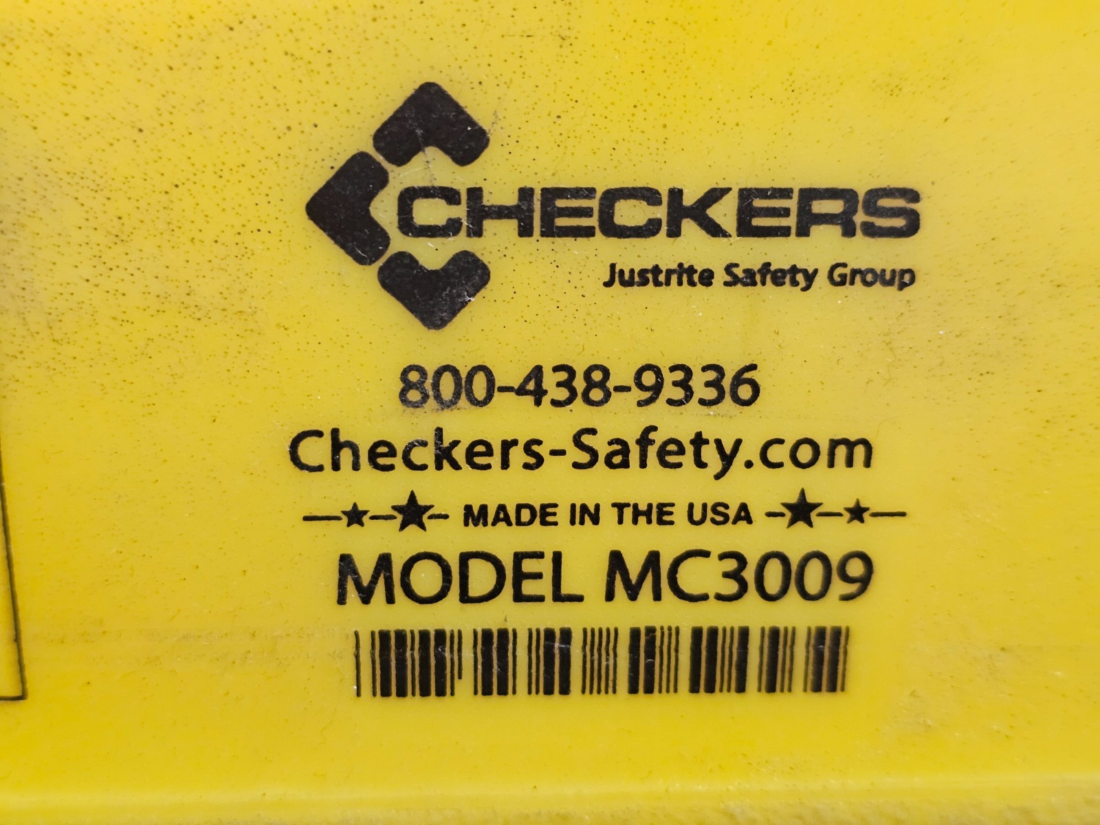CHECKERS MC3009 Wheel Chock 46-65″ Urethane 245K lb Load Capacity