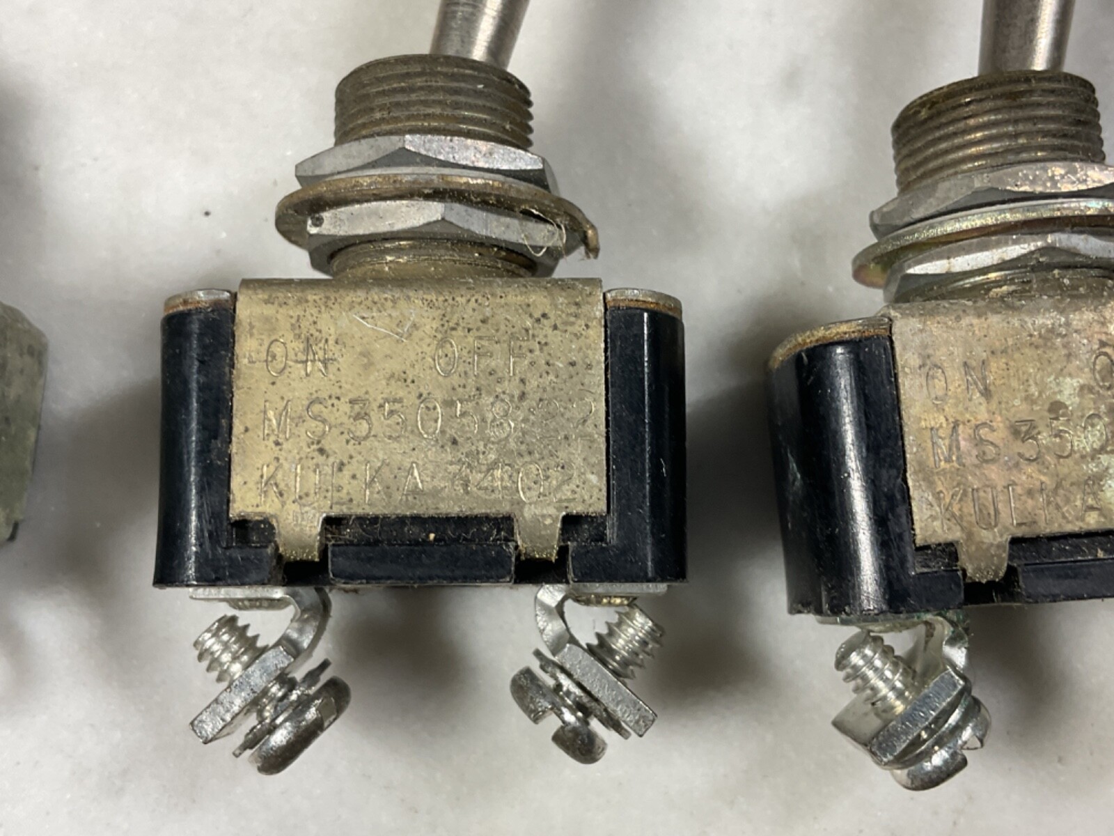 12 Toggle Switches and Push Buttons