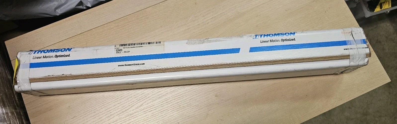 Thomson SRM20T1 Shaft Support Rail, Pre-Drilled, 20mm Shaft Dia, 600mm 2523Y
