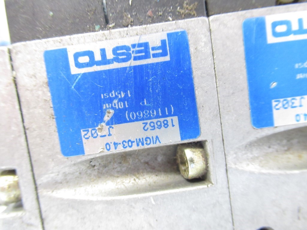 Festo Vigm-03-40 18652 J302 16 Value TN-18 97