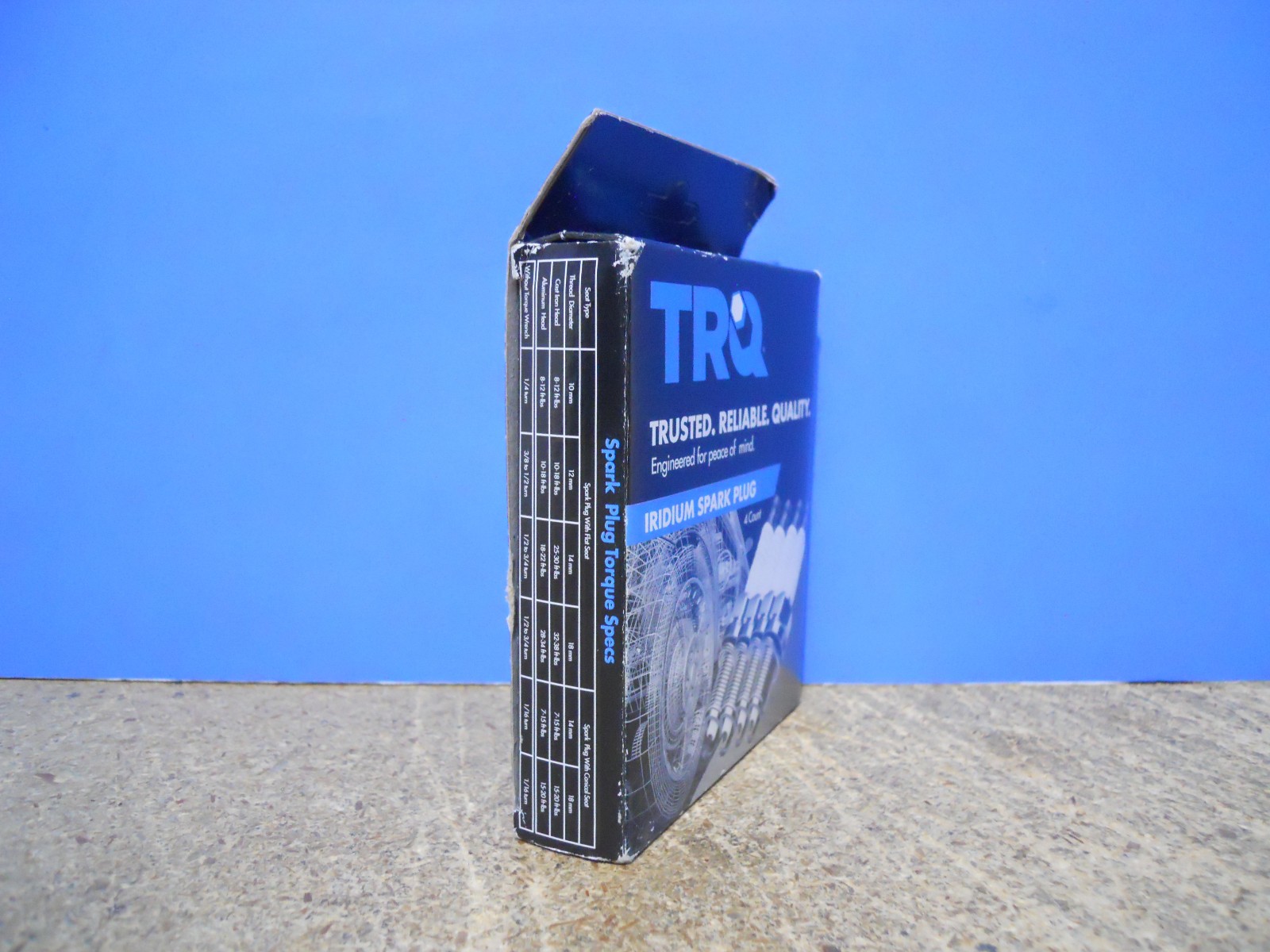 TRQ Iridium Spark Plug 4 Count SPA02124 New!