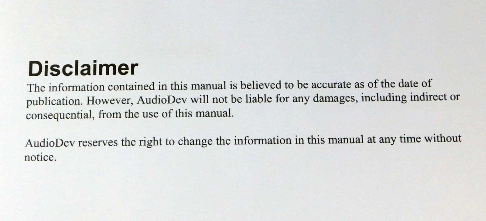 Audio Development Installation Instruction Manual CATS D400 DVD 4x Version 1.0