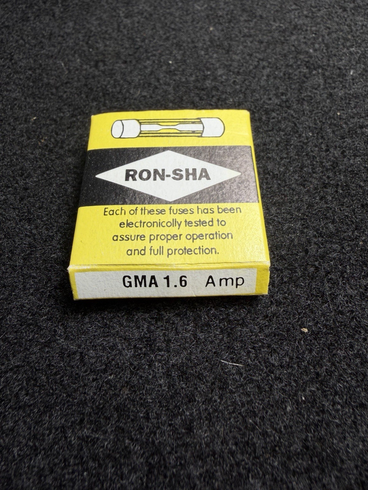 Ron-Sha GMA-1.6 Fuse Cross Ref 6F100 Fine Wire Element (Pack of 5)