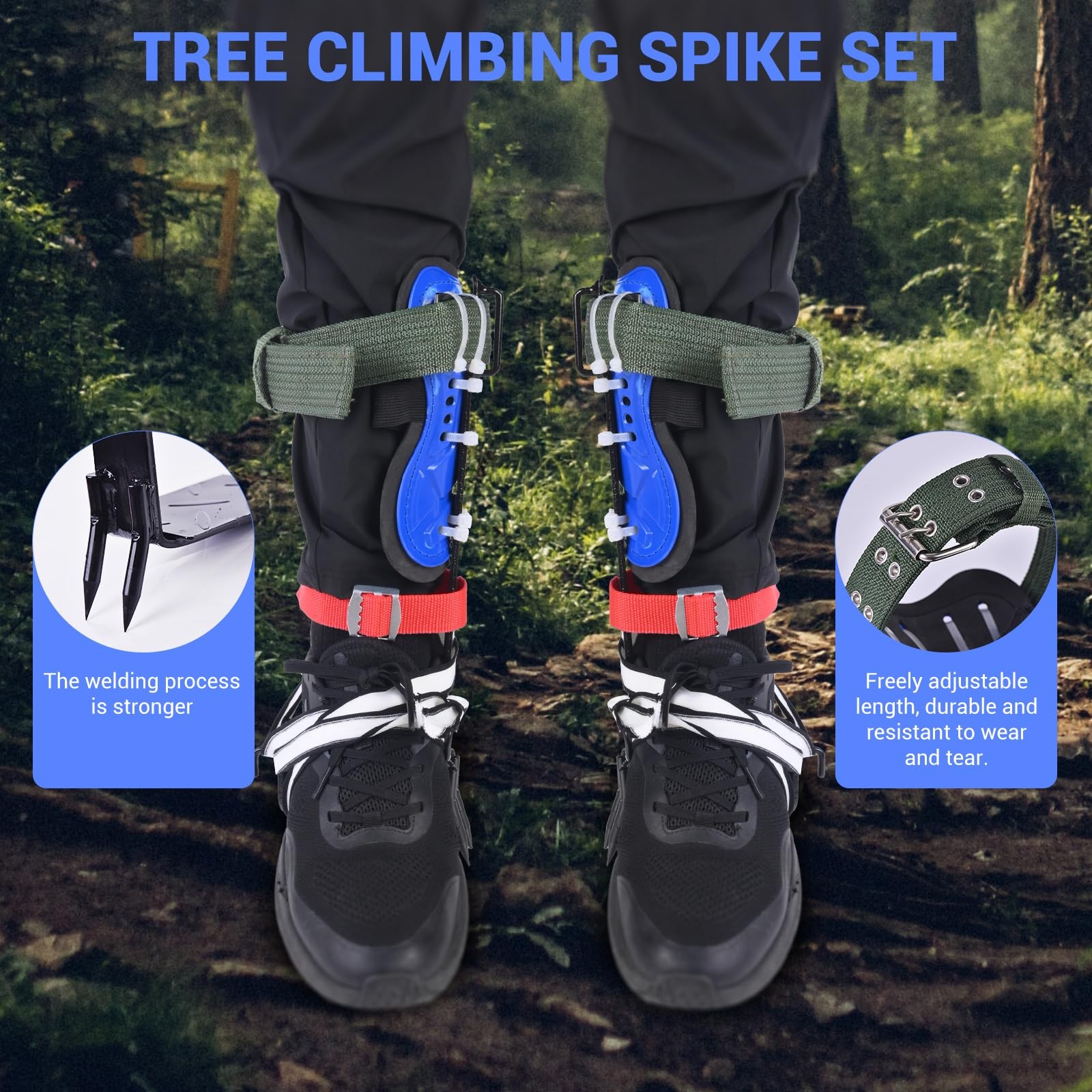 Climbing Equipment. Tree – Kits. Anti – Slip upgrade