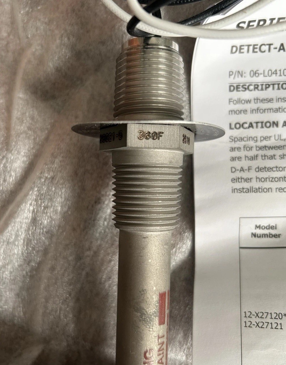 Kidde Fenwal 12-F28021-32144 360F