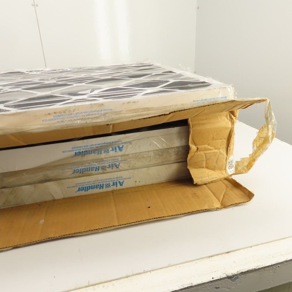 Air Handler 6W746 24″ x 24″ x 2″ Odor Removal Non-Pleated Air Filter Box Of 4