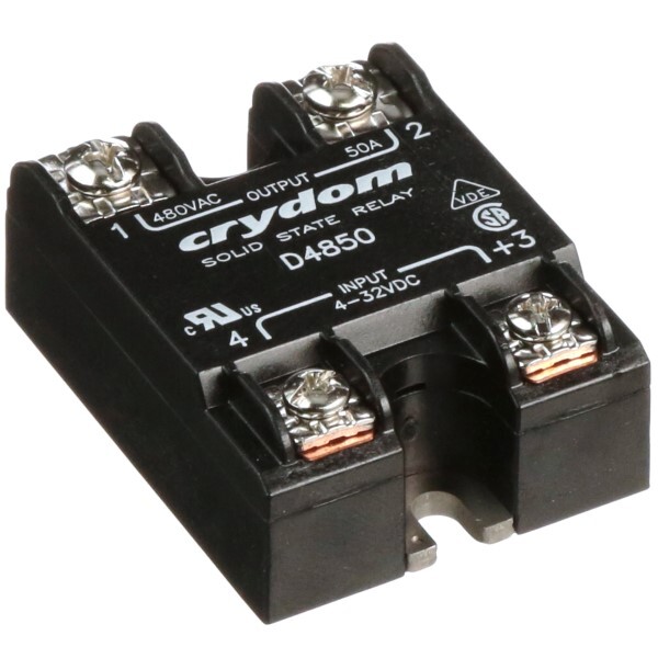 Sensata / Crydom D4850 Solid-State Relay – Control Voltage 4-32 VDC – Max Inp…