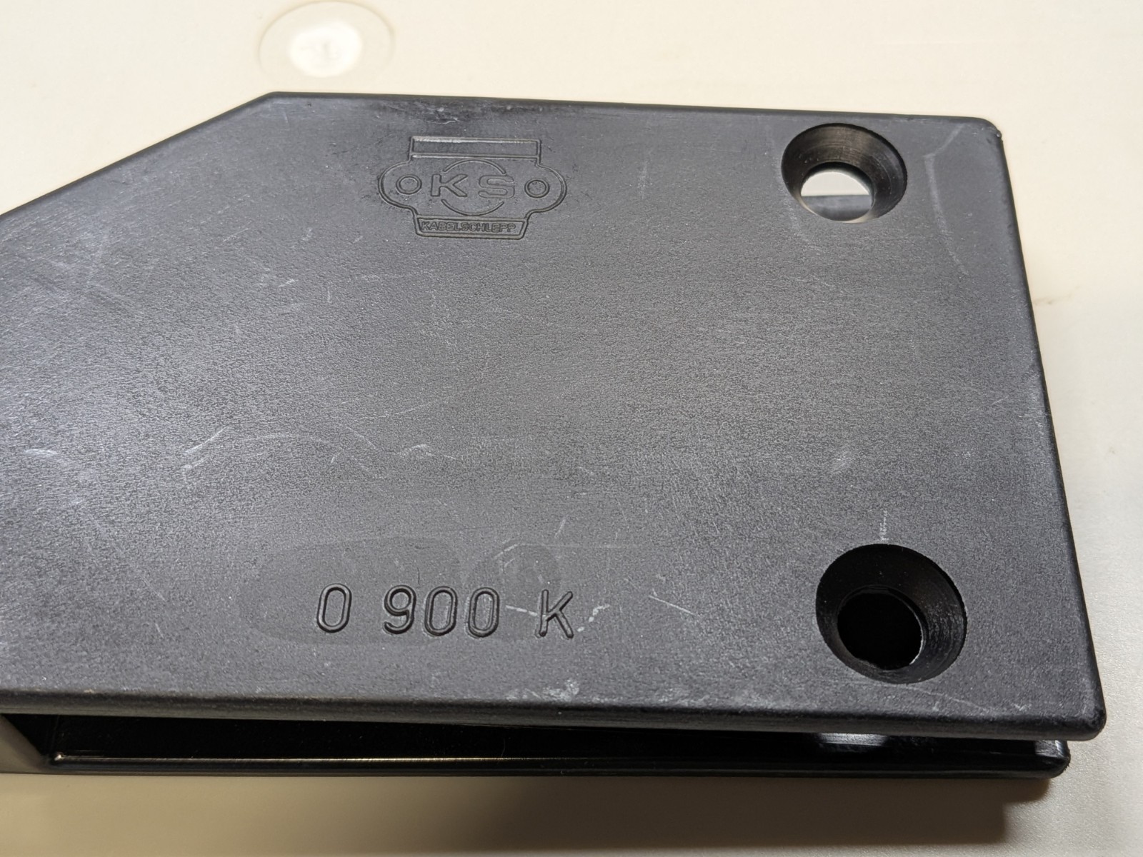 NEW Tsubaki Kabelschlepp KS 0 900 K Energy Chain Cable Carrier End Piece / Mount