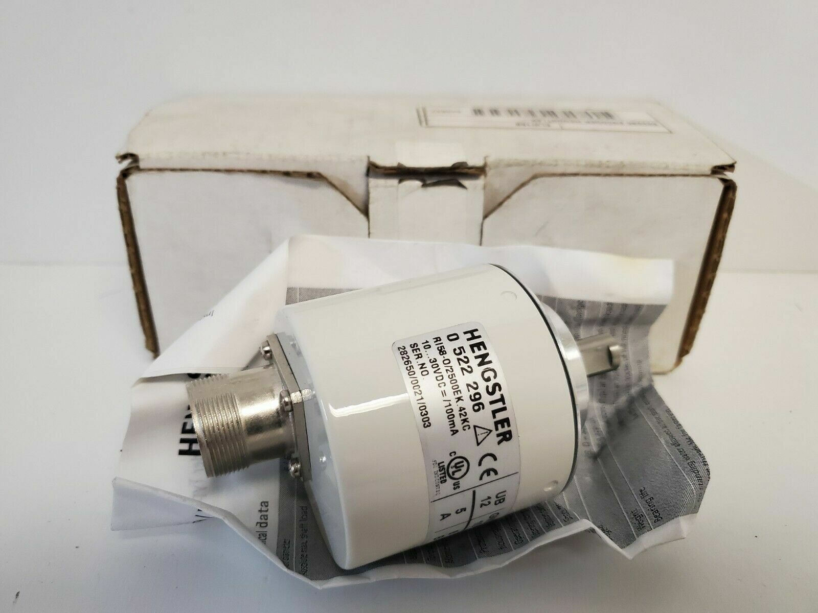 NEW IN BOX! HENGSTLER RI58-O / 2500EK.42KC ENCODER 0-522-296