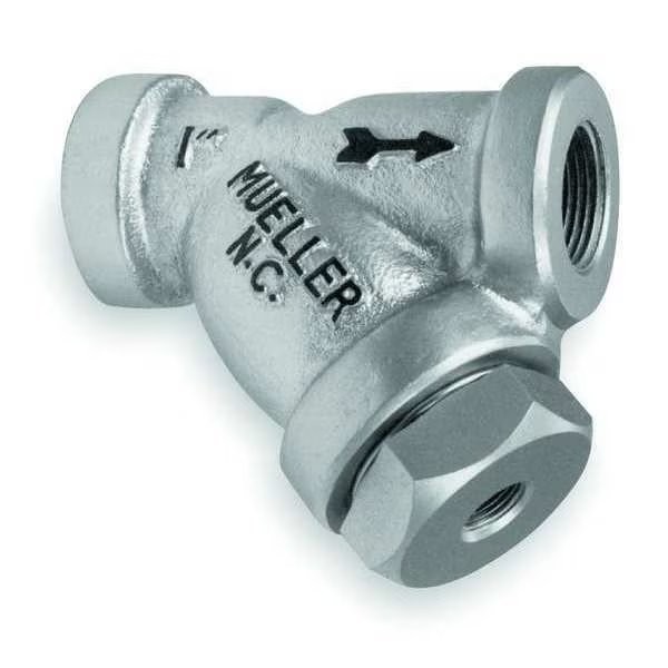 Mueller Steam Specialty 1/2 581 CS screwed end Y Strainer, 1/2″ Pipe,