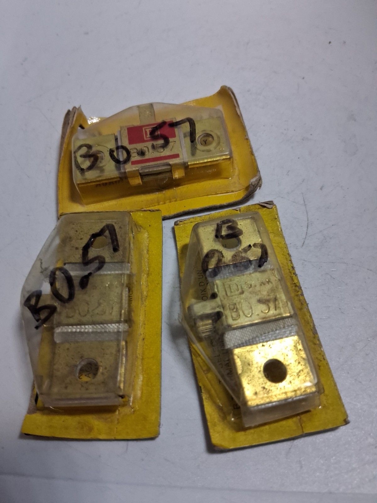 SQUARE D B0.57 OVERLOAD THERMAL HEATING ELEMENT (LOT OF 3) NIB