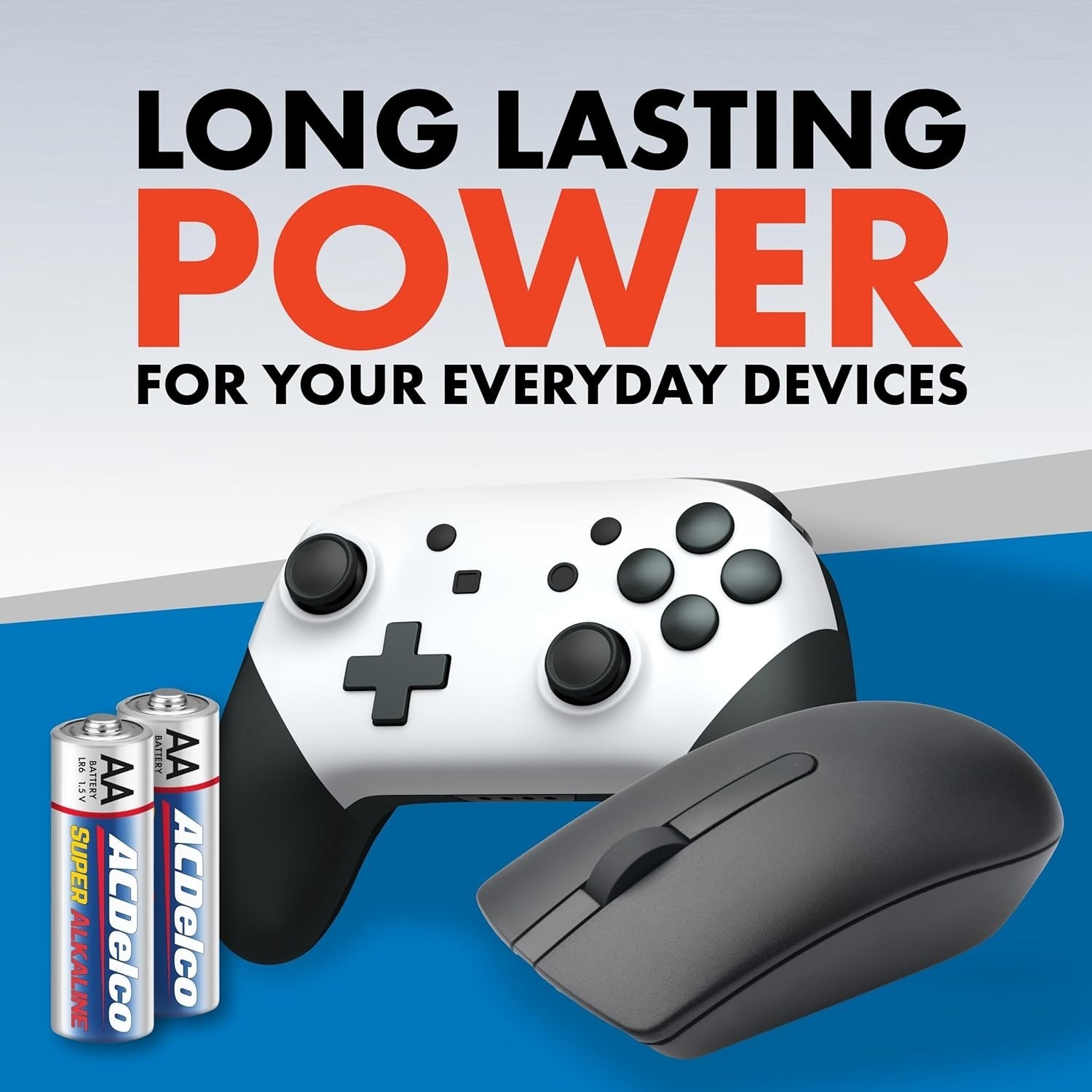100 Count AA Batteries, Maximum Power Super Alkaline Battery, Long Lasting Power