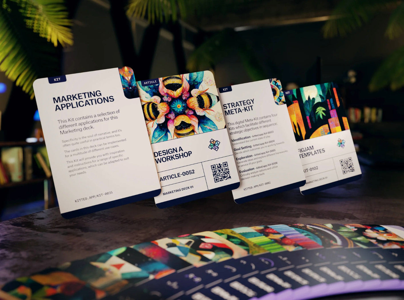 Kitted Professional Development Cards Marketing Thinking Tools – Deck 01