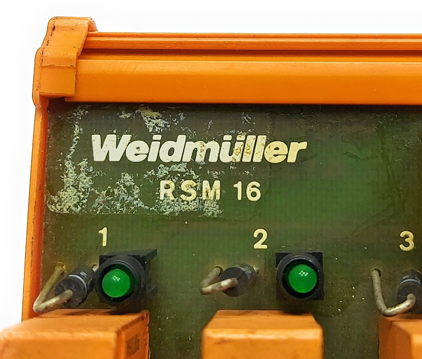 Weidmuller RSM 16R 24VDC FB20 GEM+ Terminal Block Board 805073