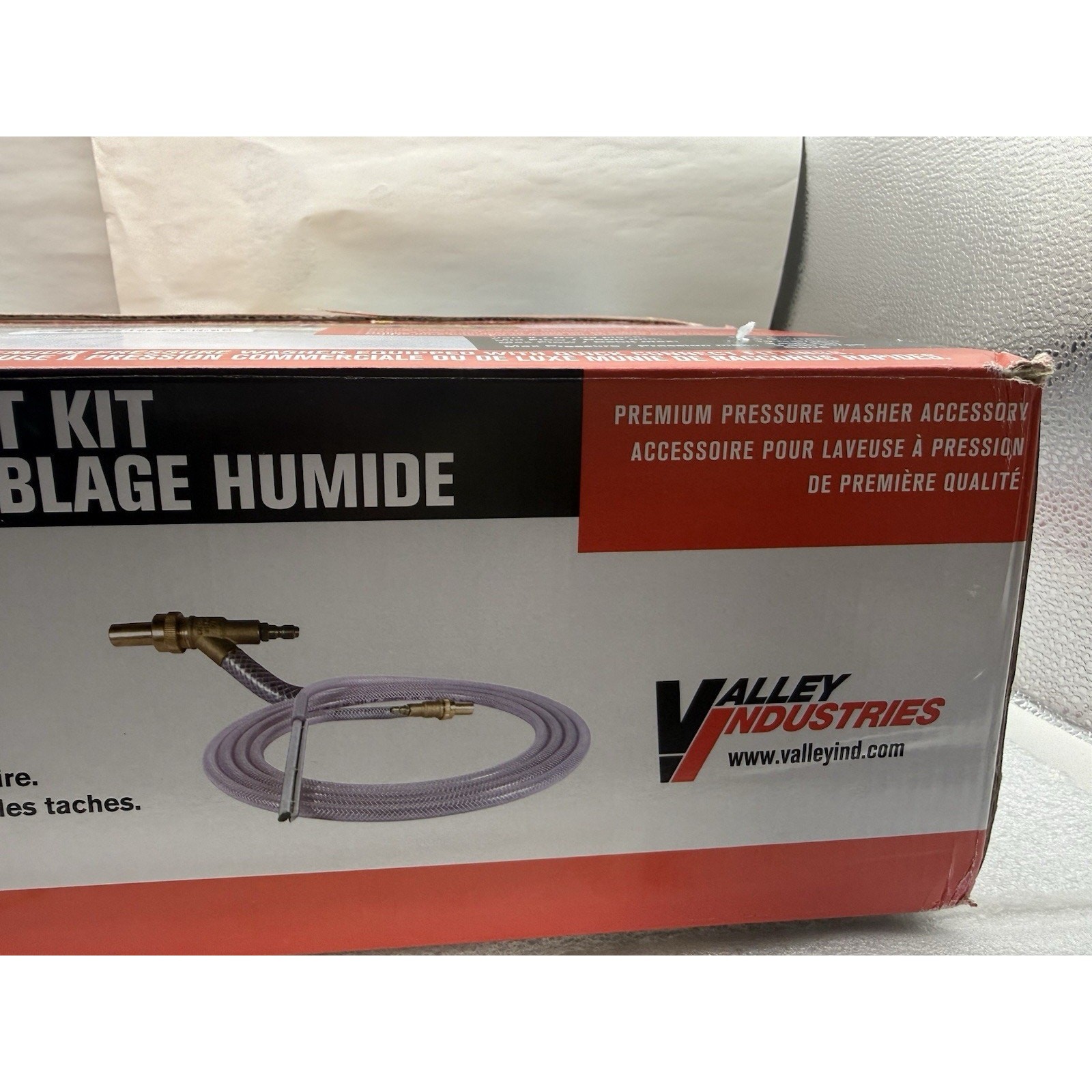 Valley Industries SBK-400 Wet Sandblast Kit-3500 PSI, 10GPM, Brass UNUSED *READ