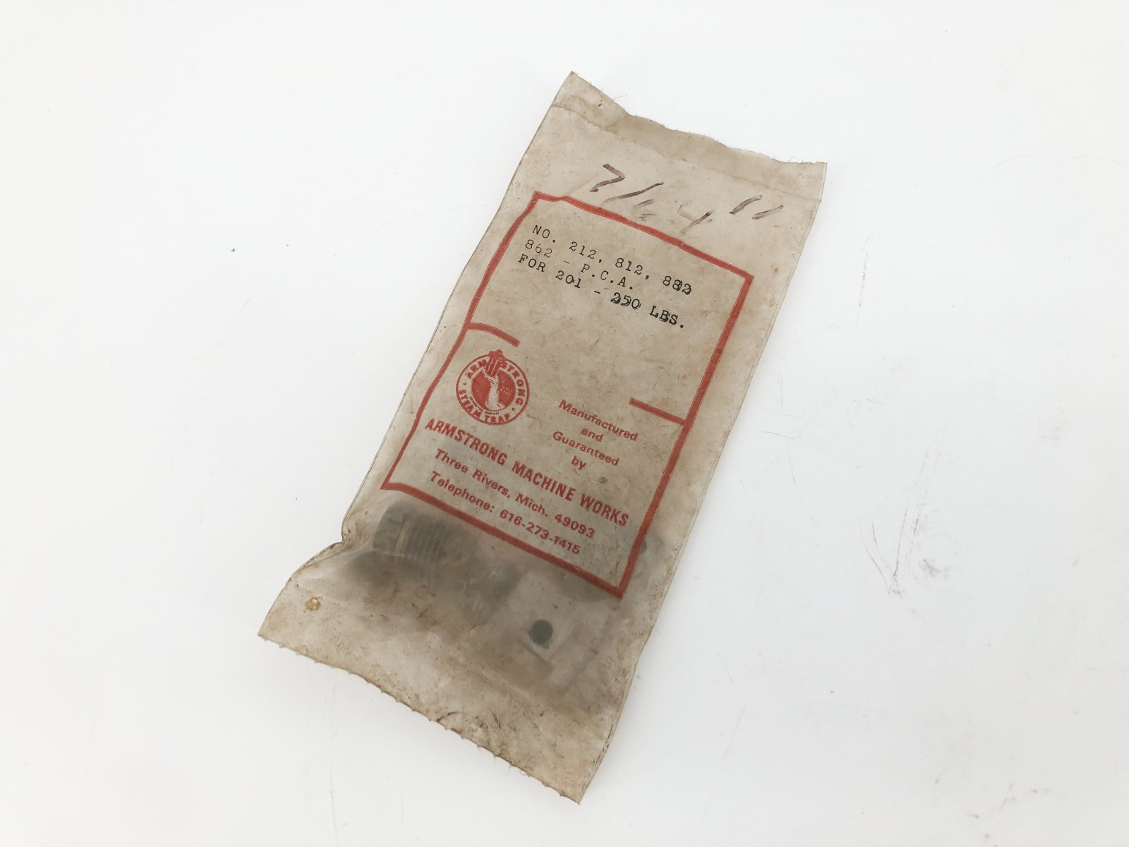 New Armstrong Pressure Change Assembly #212 812 882 862 for 201-250lbs 7/64″
