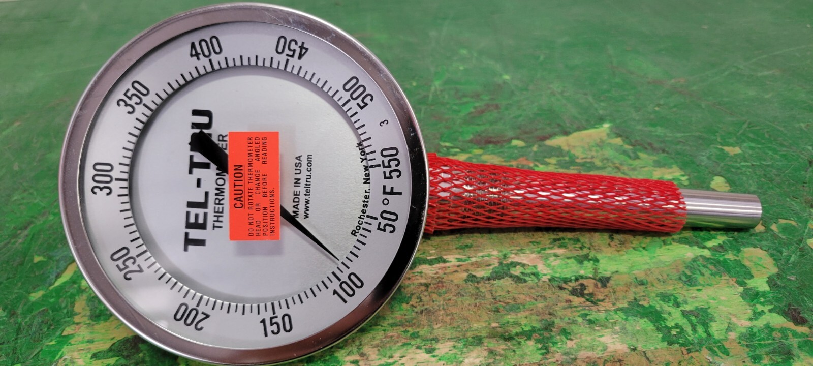 🟠TEL-TRU ADJ. 5″ ANGLE THERMOMETER AA575R PESSCO IS OFFERING 1 G092023-58 🗽