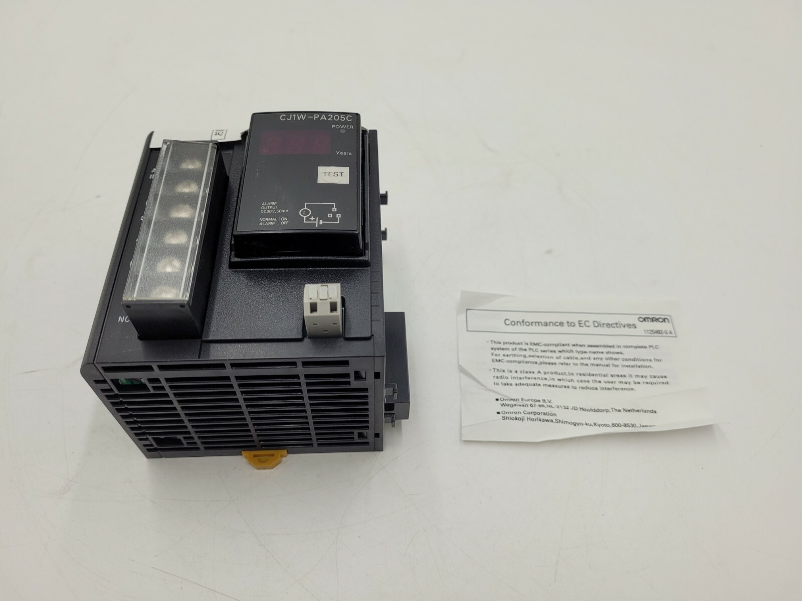 OMRON POWER SUPPLY UNIT CJ1W-PA205C NEW
