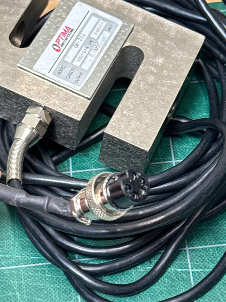 Optima Scale OP-312 500 lb S-Beam Load Cell (Untested)