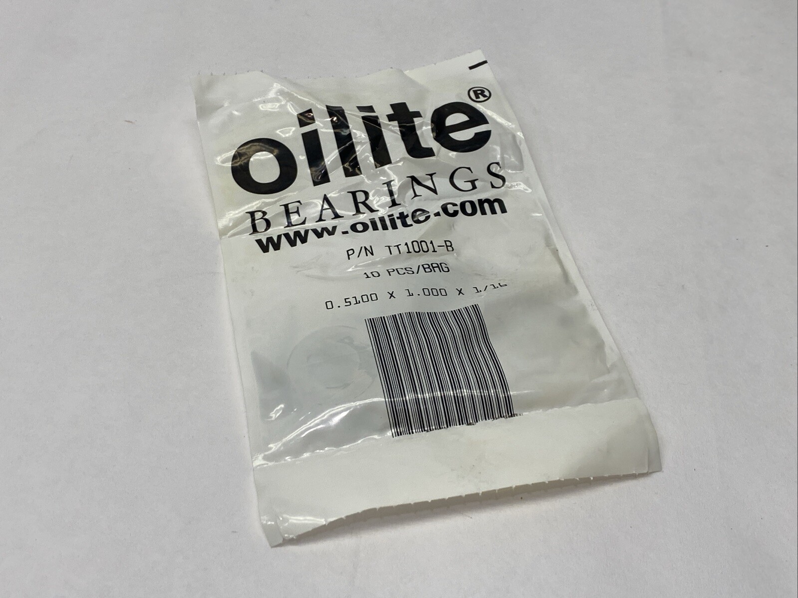 Oilite TT1001-B Thrust Washer 1/2″ Bore 1″ OD PKG OF 10