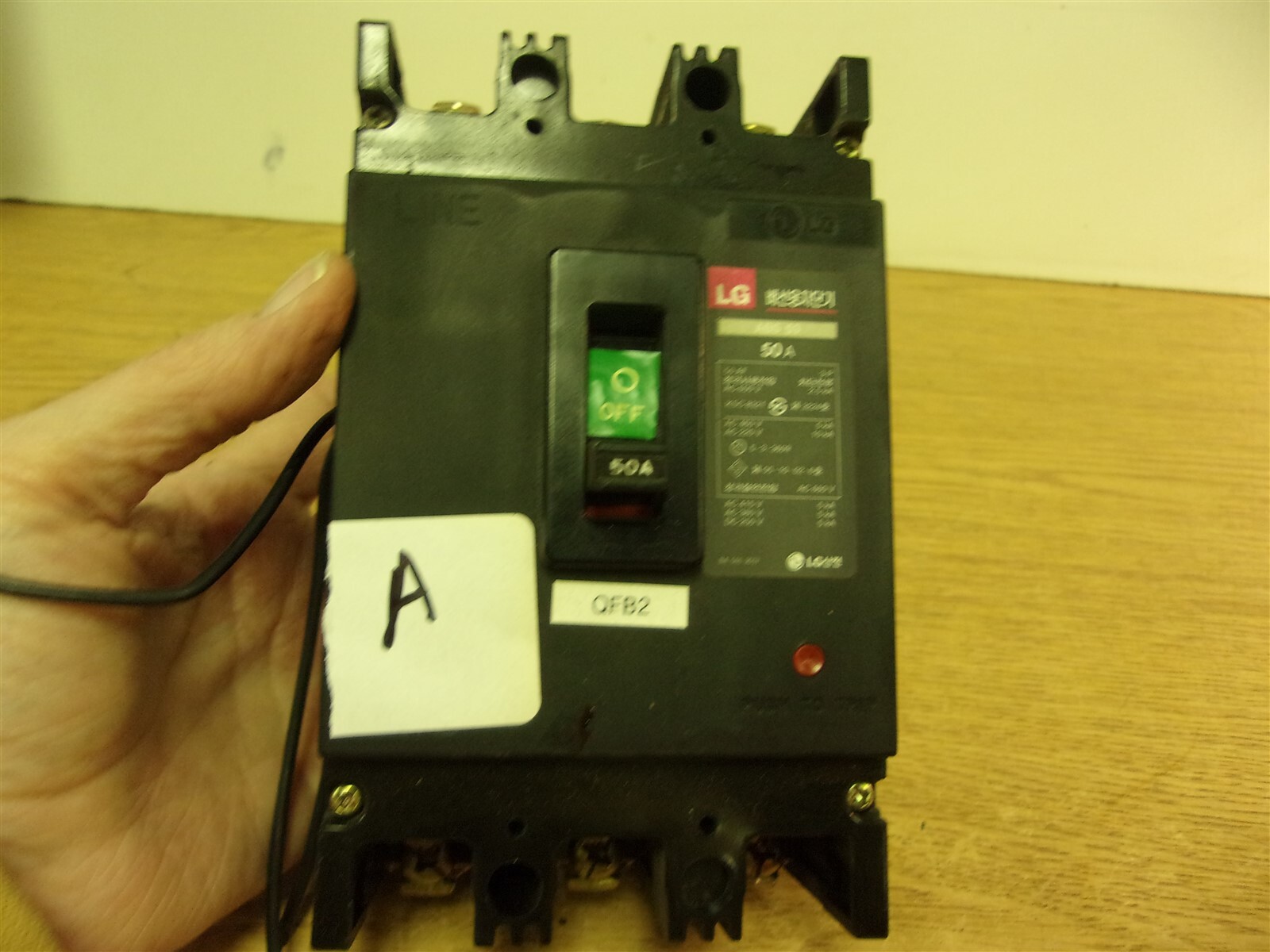 LG ABS53 50A 3-Pole Circuit Breaker “A” *FREE SHIPPING*