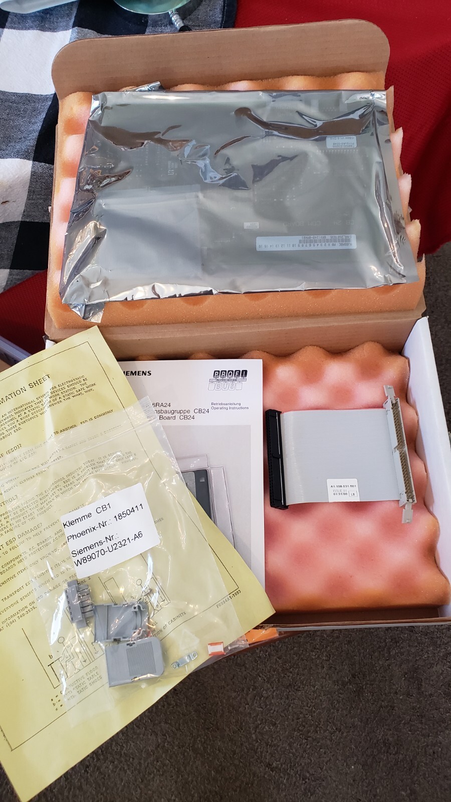 NEW Siemens CB24 Communication PCB Kit, Simoreg K 6RA24 # A1-108-101-851
