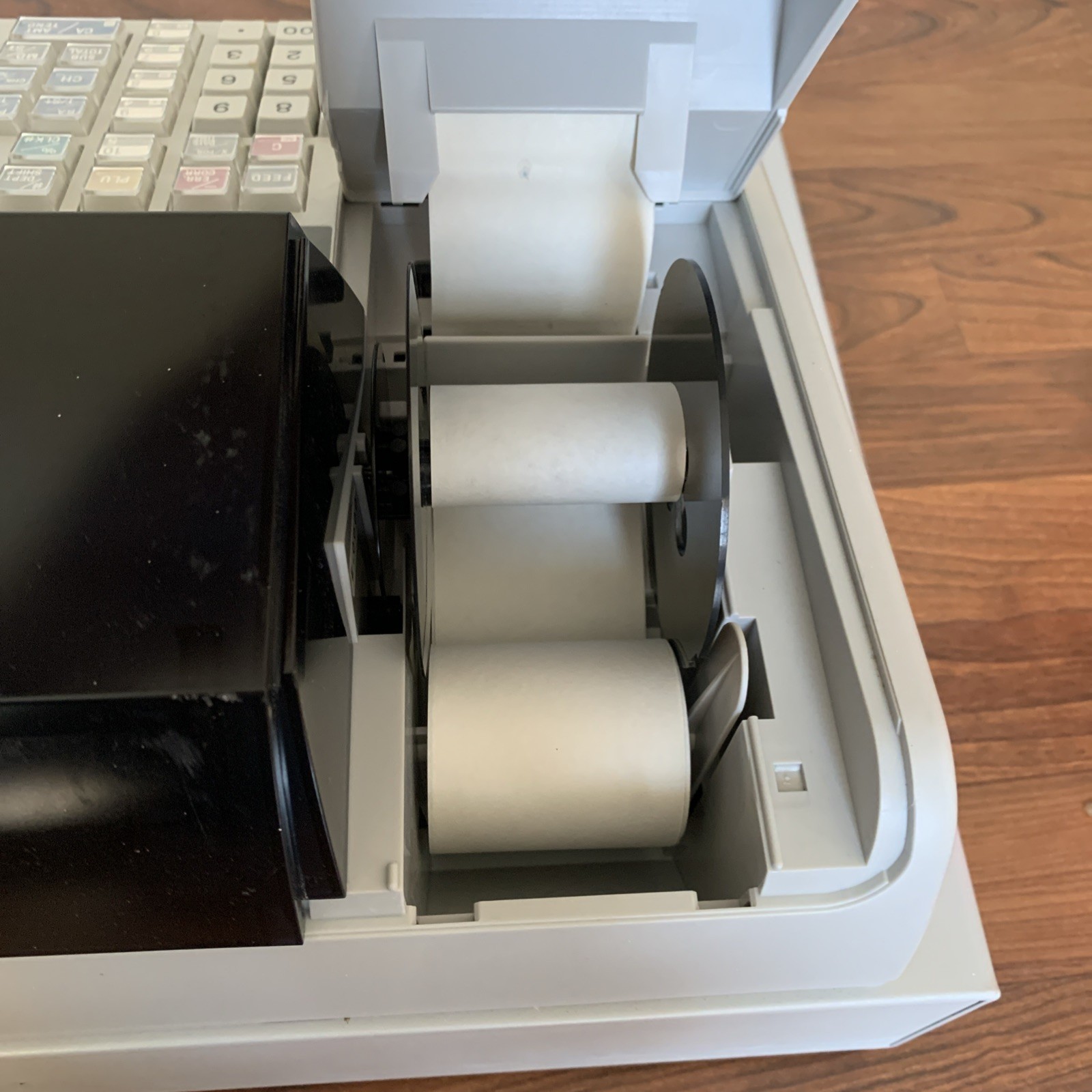 CASIO PCR-265 ELECTRONIC CASH REGISTER NO KEYS