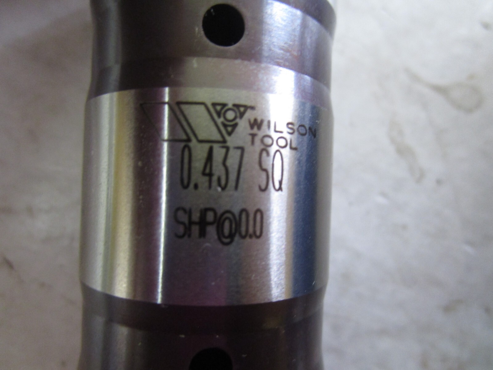 NEW WILSON TOOL 2586 1-1/4 THK HP WLS PUNCH SQ 0.437