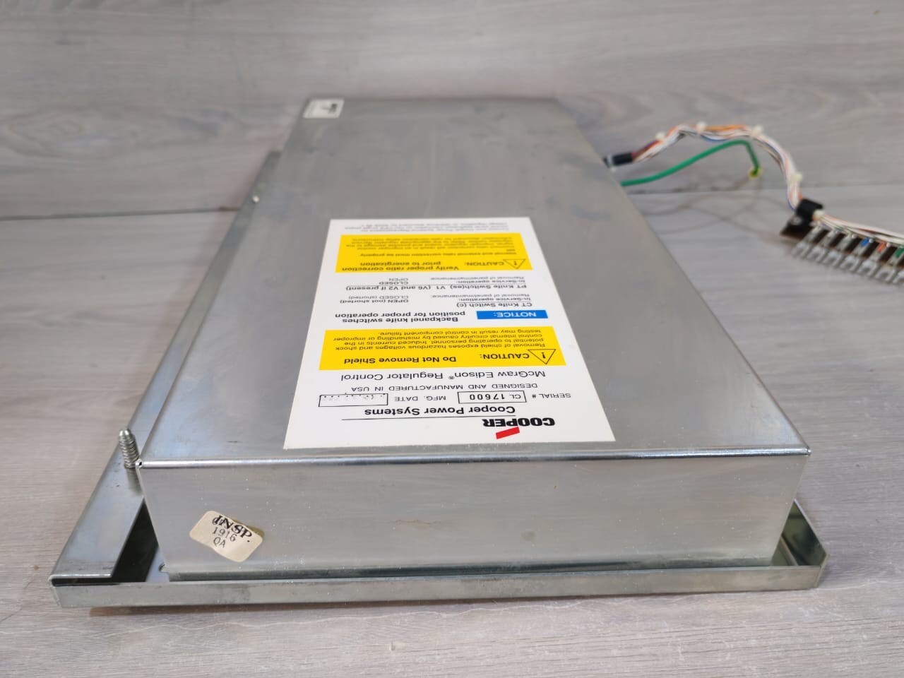 COOPER POWER SYSTEMS MCGRAW-EDISON CL-4C REGULATOR CONTROL- NEW WITHOUT BOX