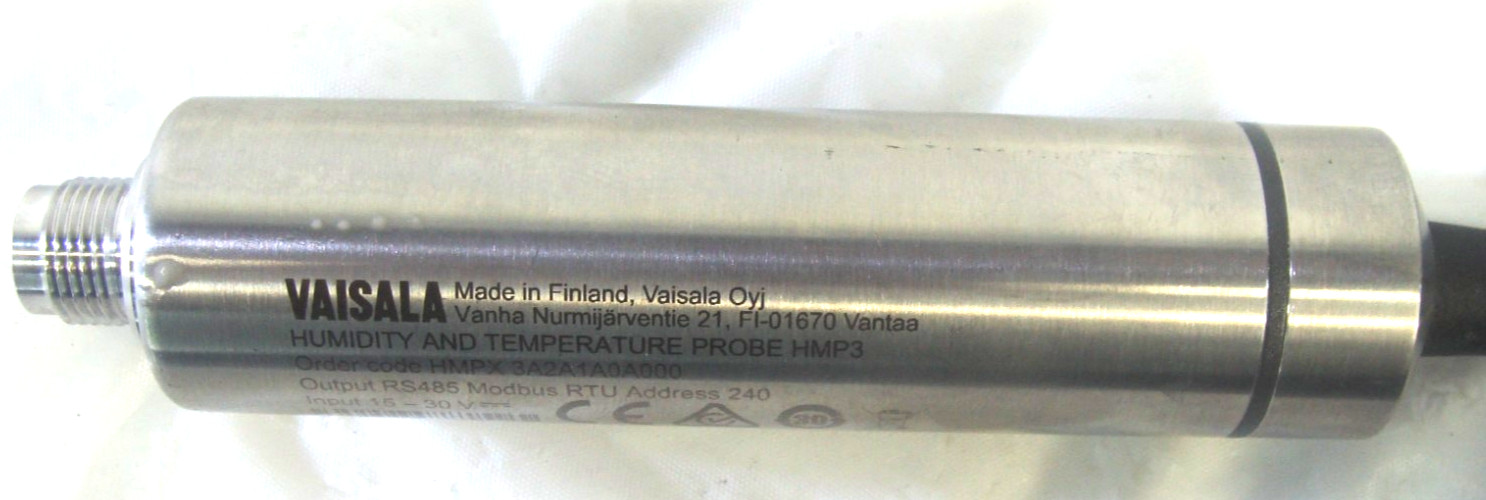 Vaisala HMP3 Humidity and Temperature Probe 3A2A1A0A000, For Parts/Repair