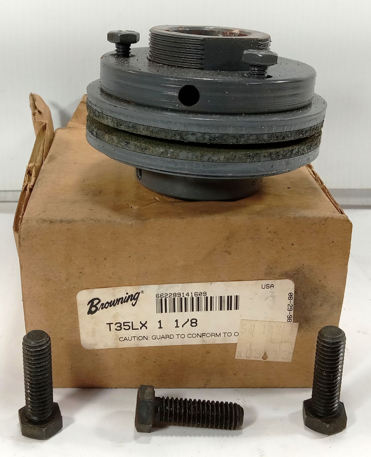 1 NEW BROWNING T35LX 1 1/8 MECHANICAL FRICTION TORQUE LIMITER NIB **MAKE OFFER**