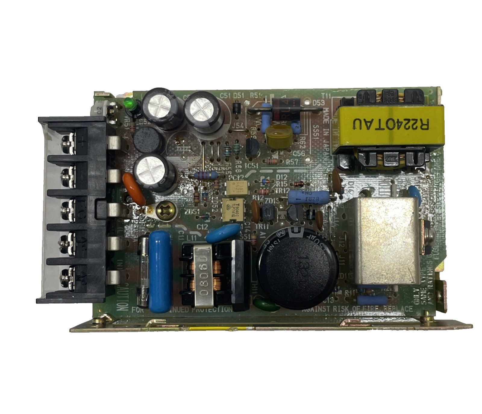 ELCO POWER SUPPLY R25-24, 85-132V AC 0.70Amax 47-440HZ 24V1.1A