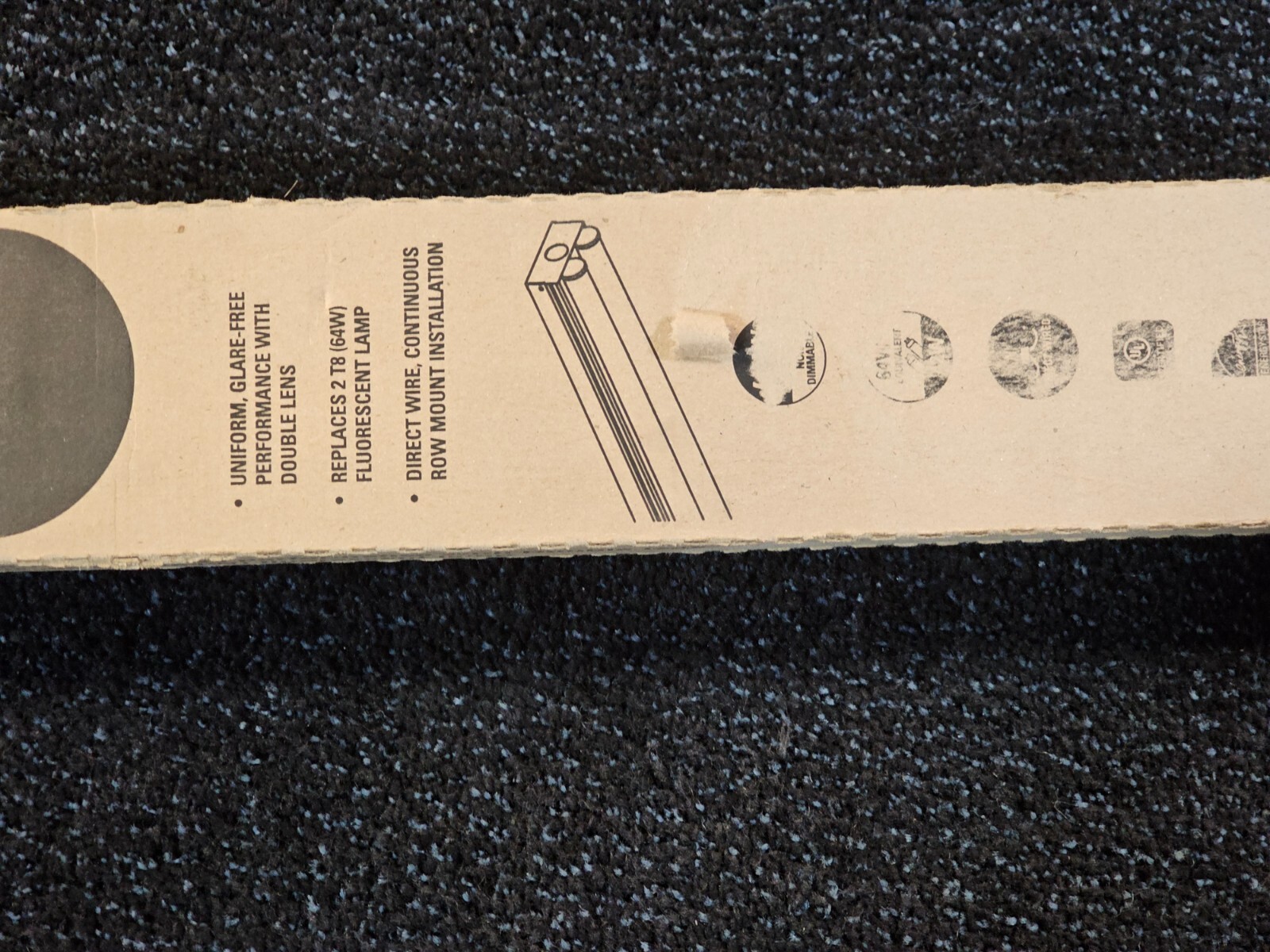 Metalux 4ST2L4040R 4′ Linear LED Striplight, Dual Lens, 4200 Lumen, 4000K 39 W