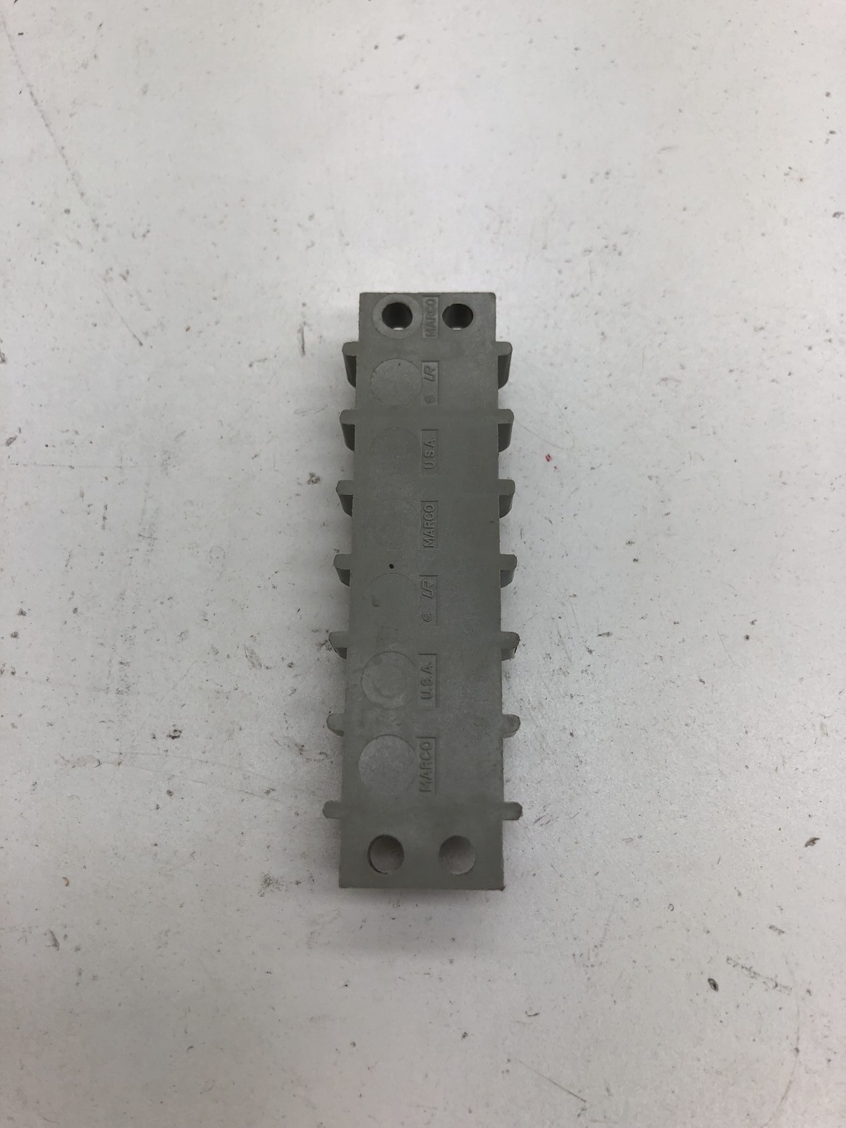 (QTY 25) Marathon Broadband 600-GP-06 Panel Mount Barrier Terminal Block