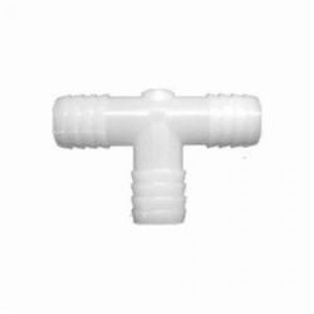 Bramec TTA202020 5/8″ Barb Hose Tee, PVC, 3-Way Connector