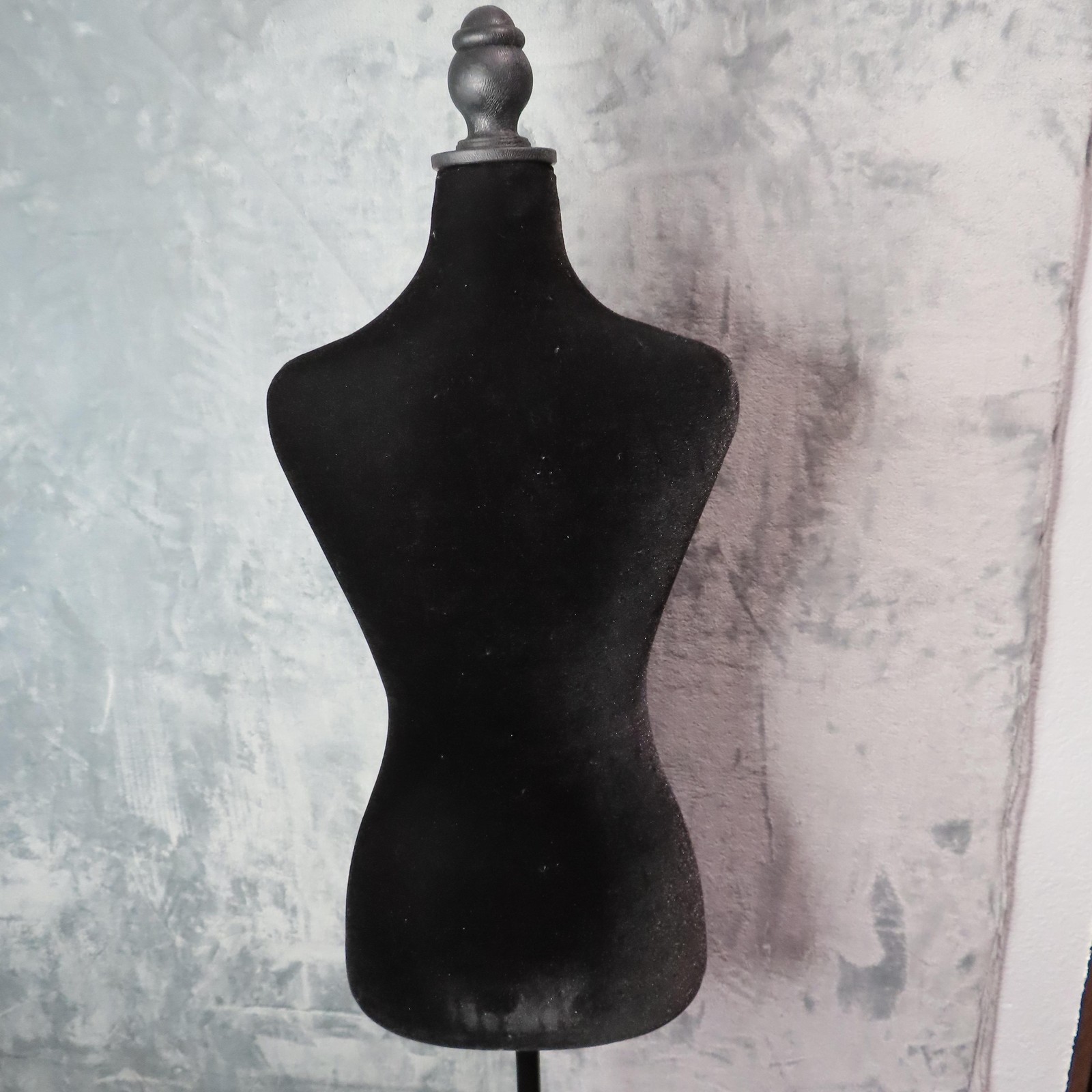 Paylesshere MQ-FL2104 Black Female Dress Form Mannequin Torso Display Stand