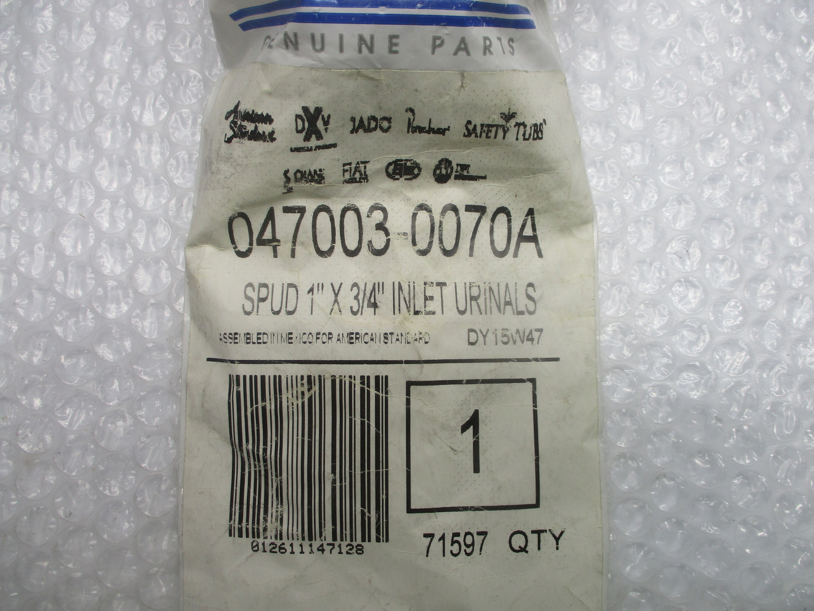 AMERICAN STANDARD 047003-0070A 1″X3/4″ URINAL STUD NSMP