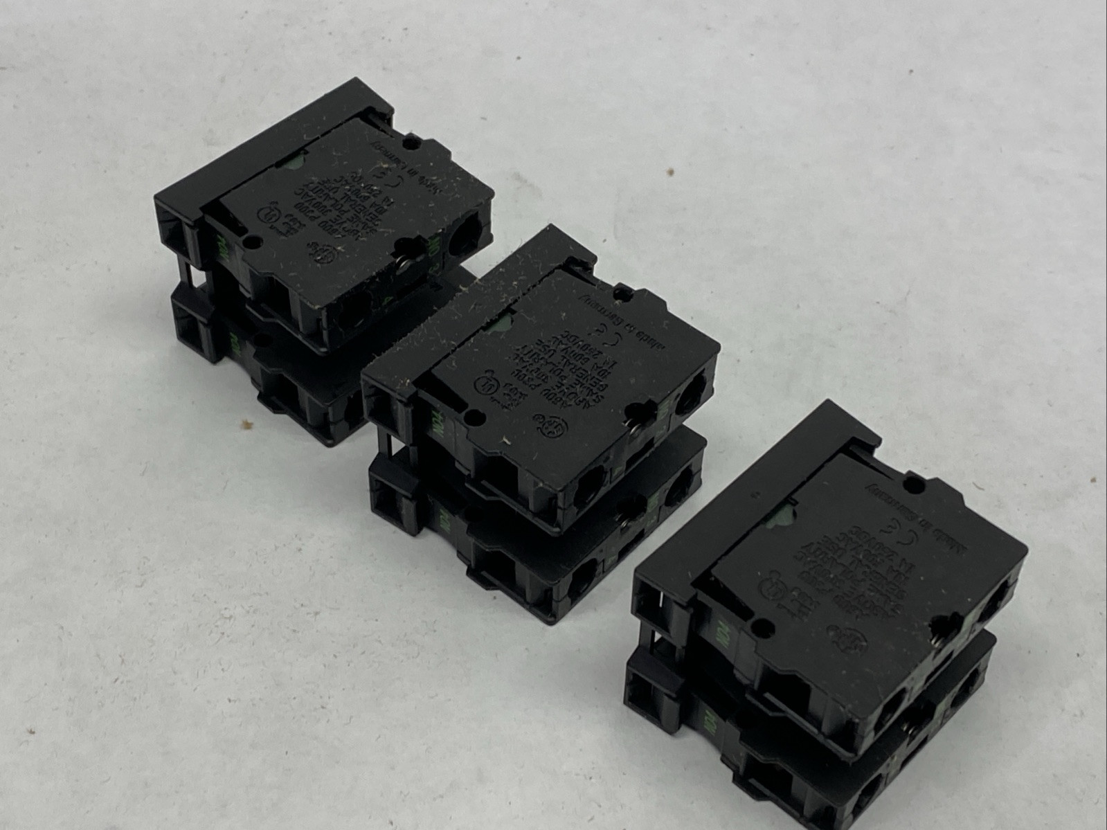 Moeller S-5733 2-Position Selector Switch Assembly Black Boiler 1-2 LOT OF 3
