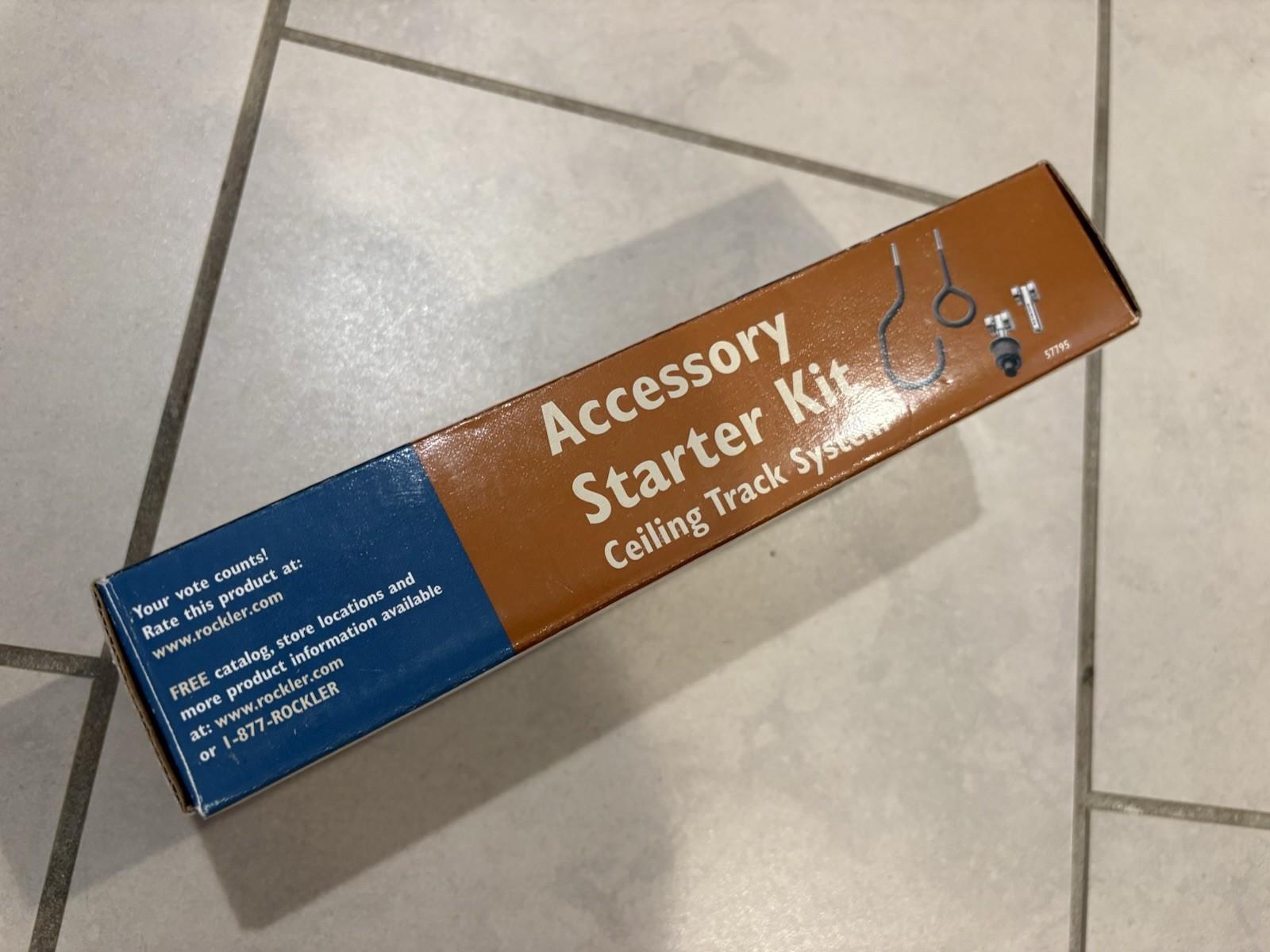 Accessory Kit for Rockler Ceiling Track System Item #57795